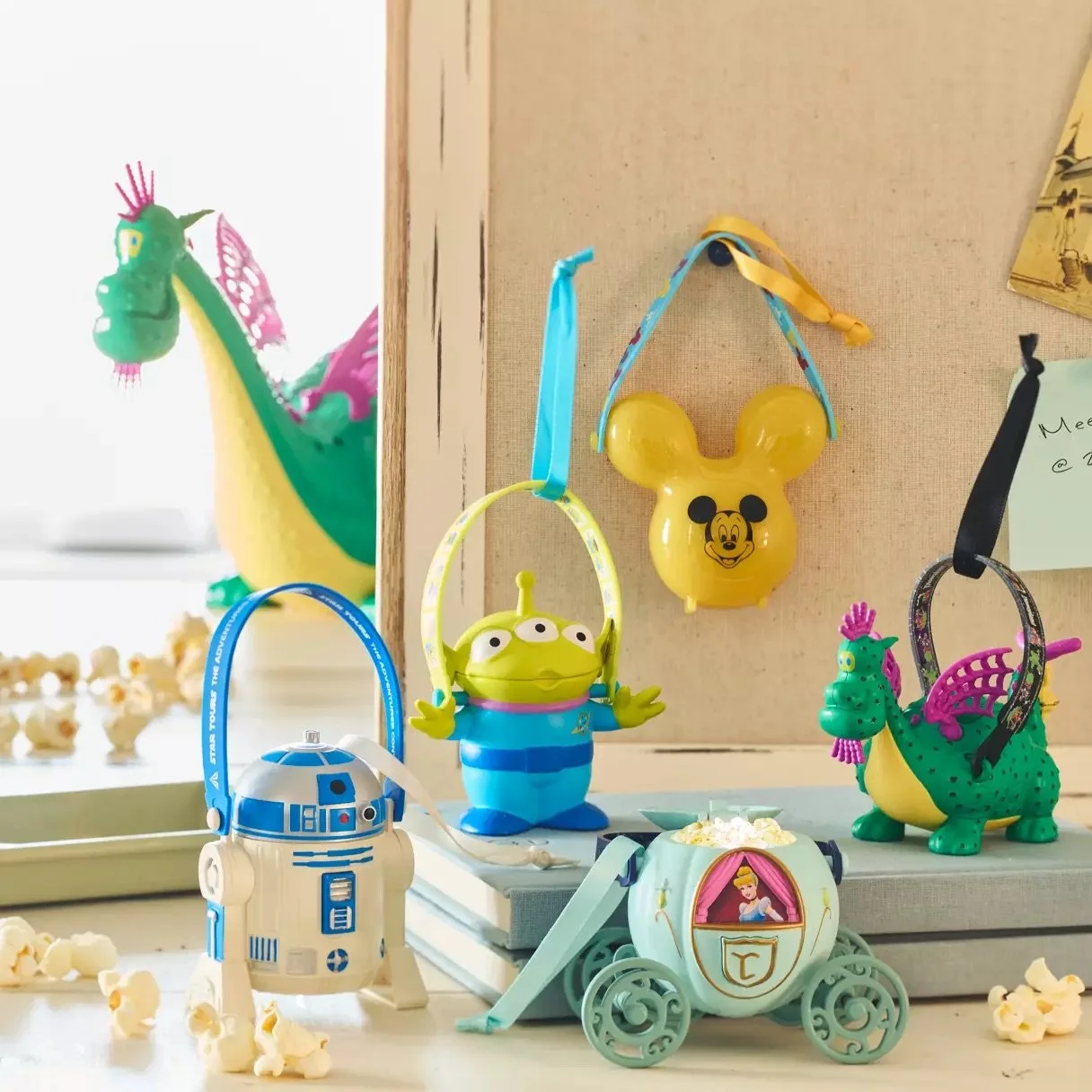 Popcorn Bucket Ornament Collection on Disney Store — EXTRA MAGIC